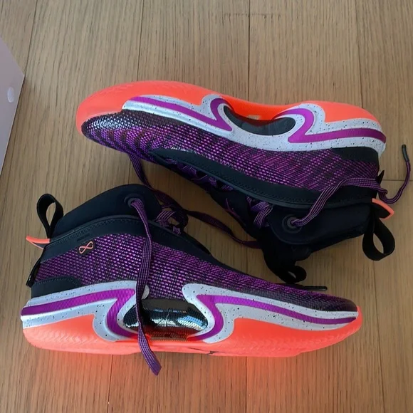 Nike | Shoes | Air Jordan Xxxvi In Black And Hyper Violet  display picture 2